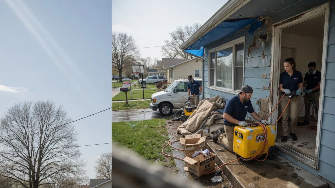 Basement Flood Cleanup in Milam, WV near me